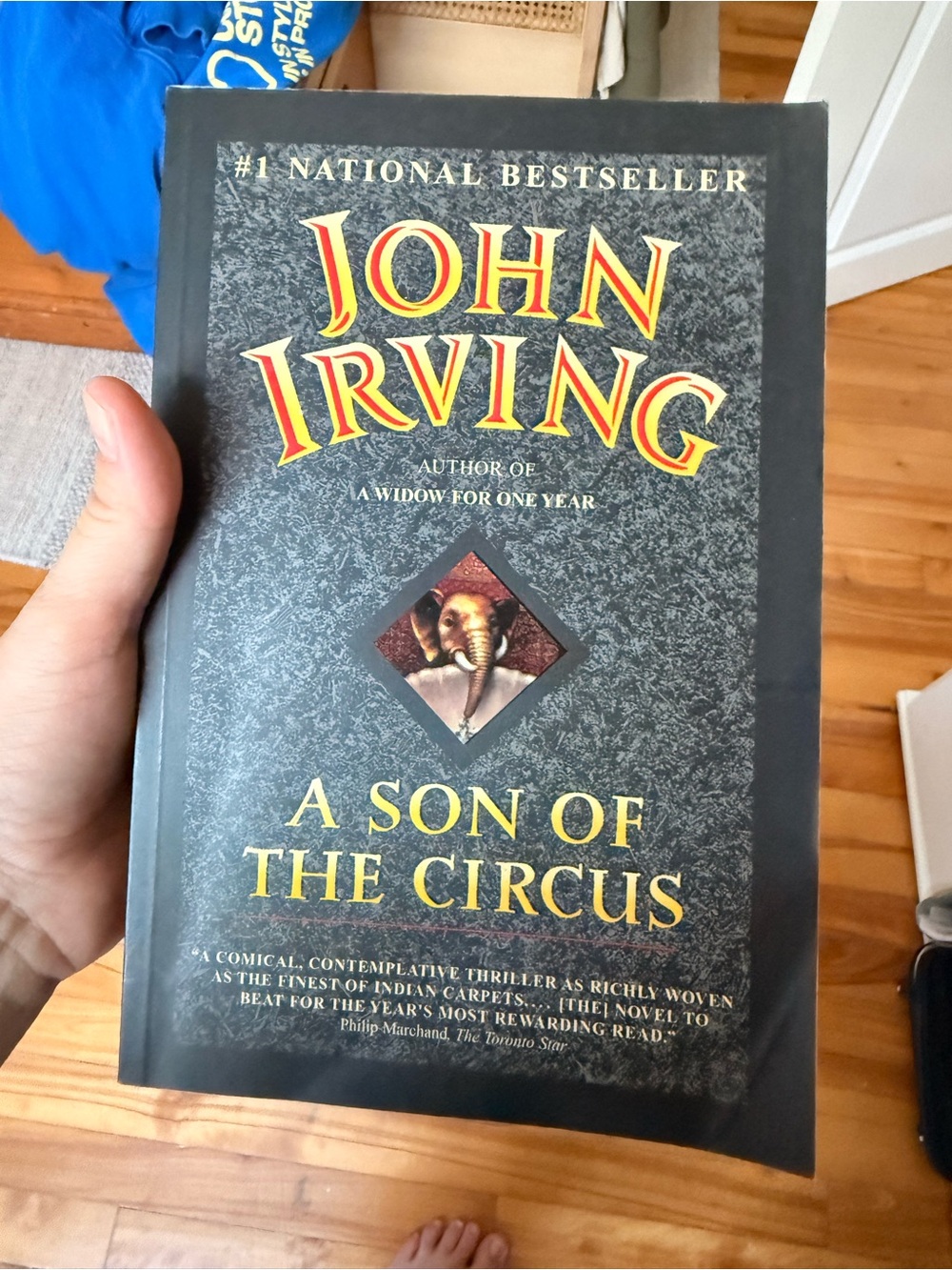 John Irving - A Son of the Circus (Black/Grey Cover)